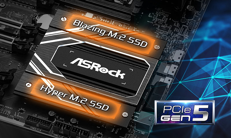 PCIe Gen5 Blazing M.2